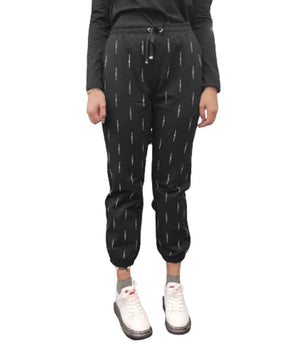 Liu Jo Pantalone joggers Donna Mod. TF2159 F0094 T9912 BLACK