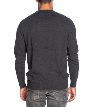 Lyle & Scott Maglione G Uomo Mod. KN400 MERINO 398 Antracite