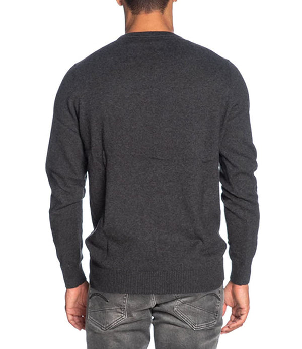 Lyle & Scott Maglione G Uomo Mod. KN400 MERINO 398 Antracite