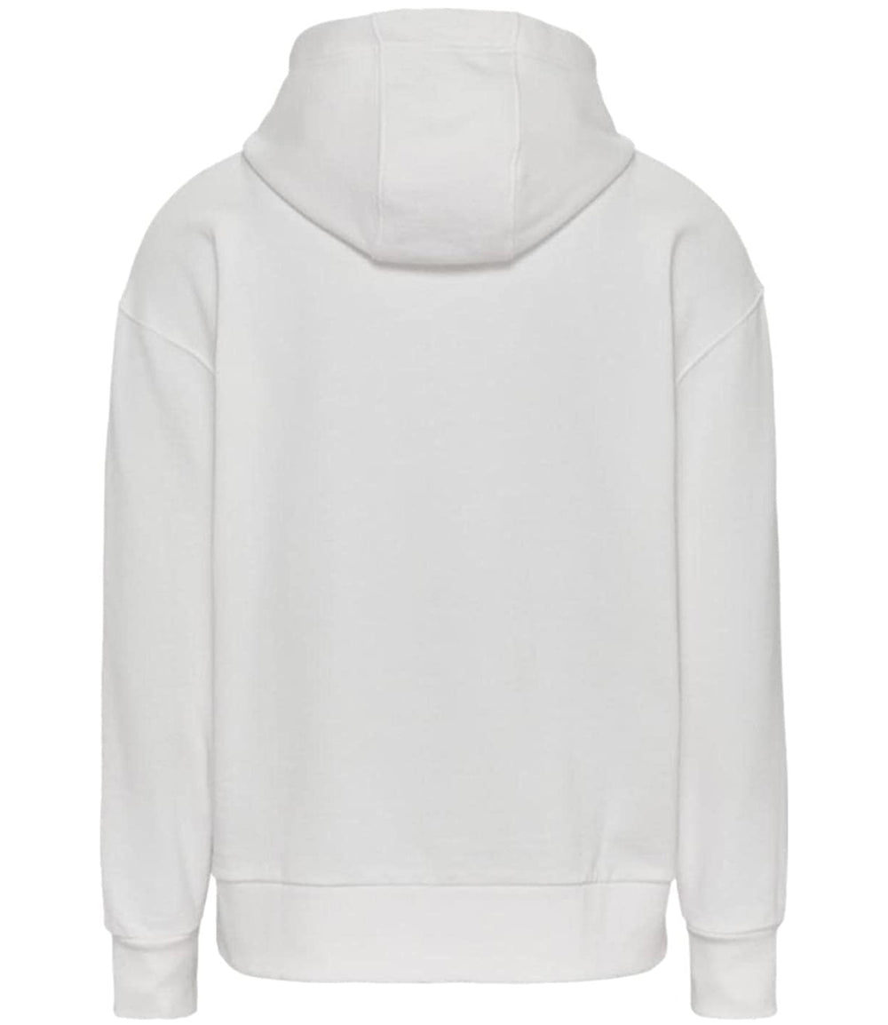 Tommy Jeans Felpa cappuccio Uomo Mod. DM0DM15009 YBR WHITE