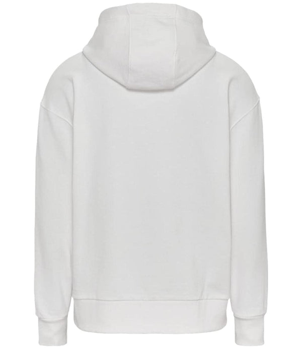 Tommy Jeans Felpa cappuccio Uomo Mod. DM0DM15009 YBR WHITE