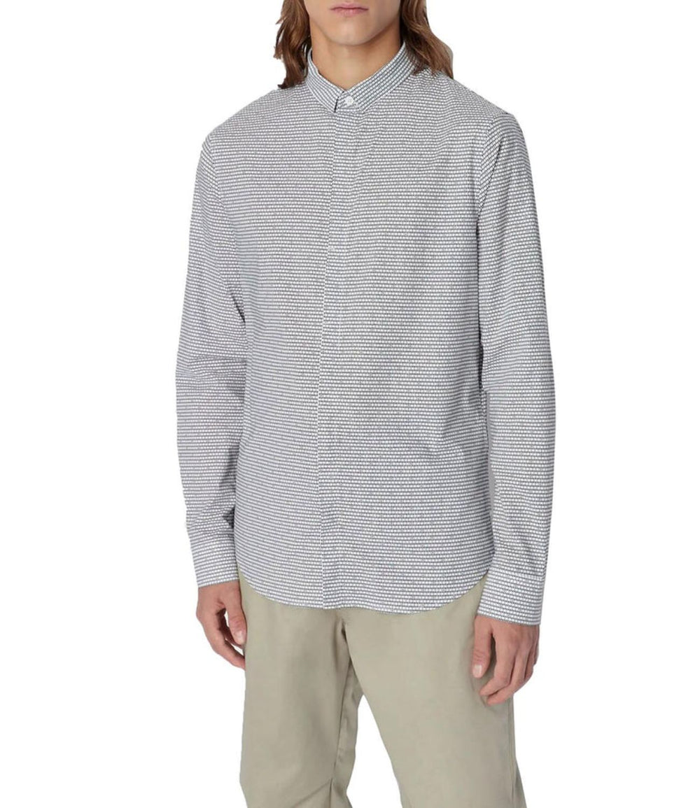 A|X Armani Exchange Camicia m/l Uomo Mod. 3RZC25 ZNEAZ 01EM WHITE
