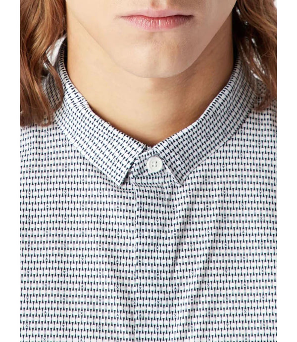 A|X Armani Exchange Camicia m/l Uomo Mod. 3RZC25 ZNEAZ 01EM WHITE