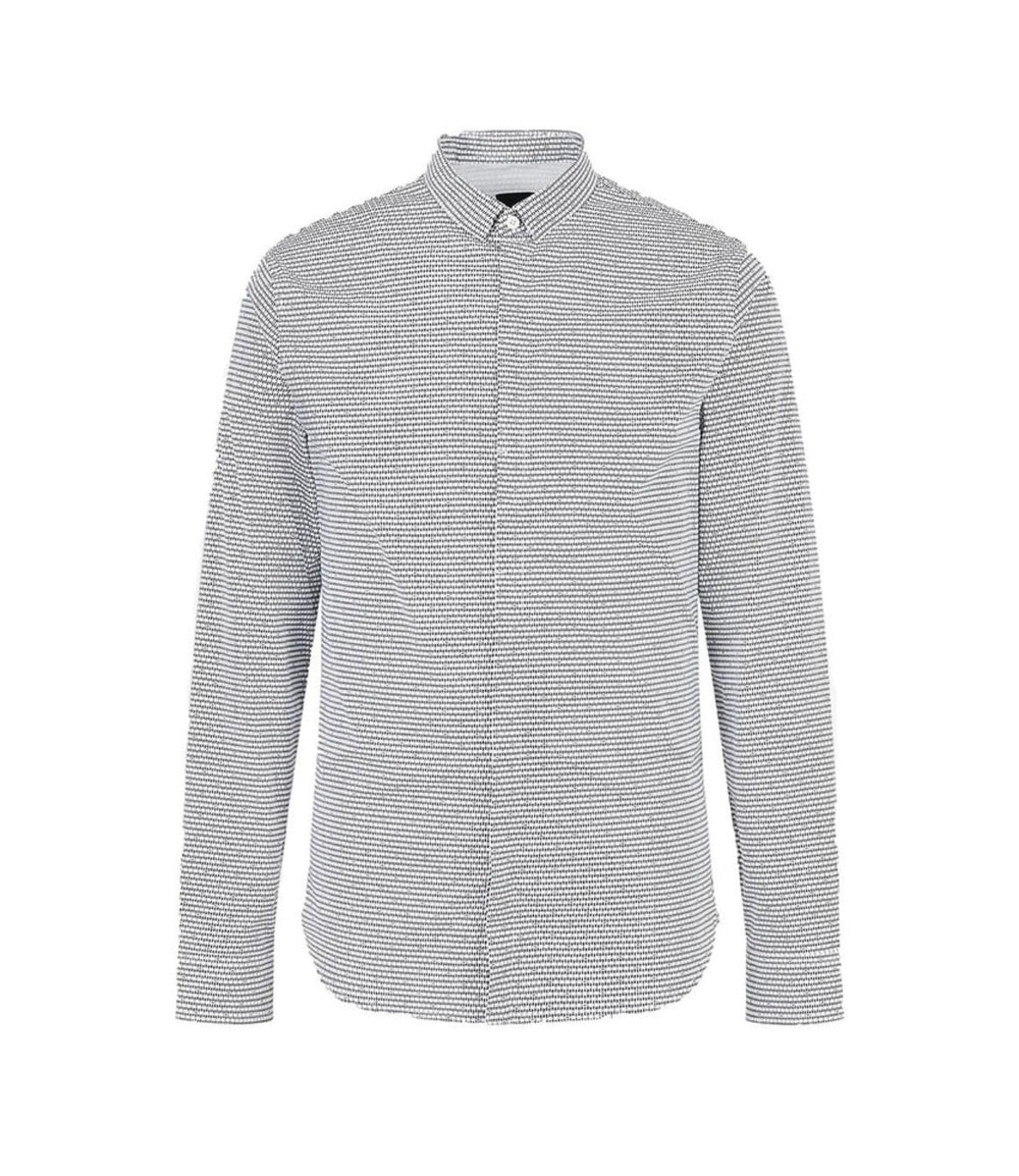 A|X Armani Exchange Camicia m/l Uomo Mod. 3RZC25 ZNEAZ 01EM WHITE