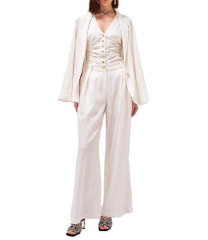 Blugirl Pantalone Donna Mod. RA3089 T3340 14300 Panna