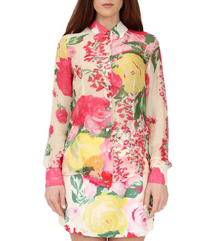 Blugirl Camicia m/l Donna Mod. RA3195 T3079 C3240 FANTASIA