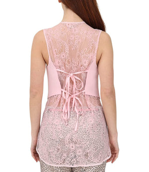 Blugirl Gilet Donna Mod. RA3214 T3359 32010 Rosa