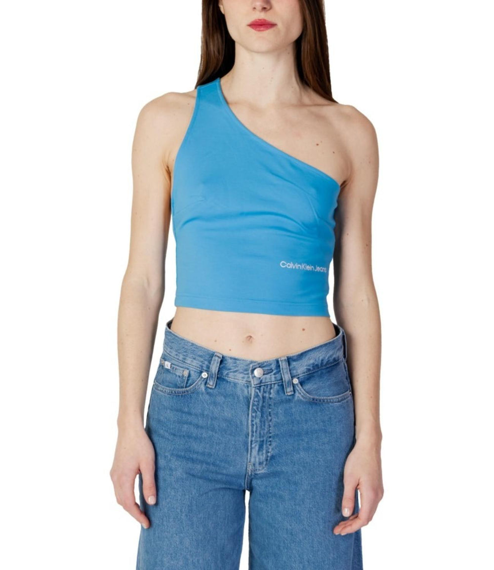 Calvin Klein Jeans Canotta Donna Mod. J20J220788 CY0 Turchese