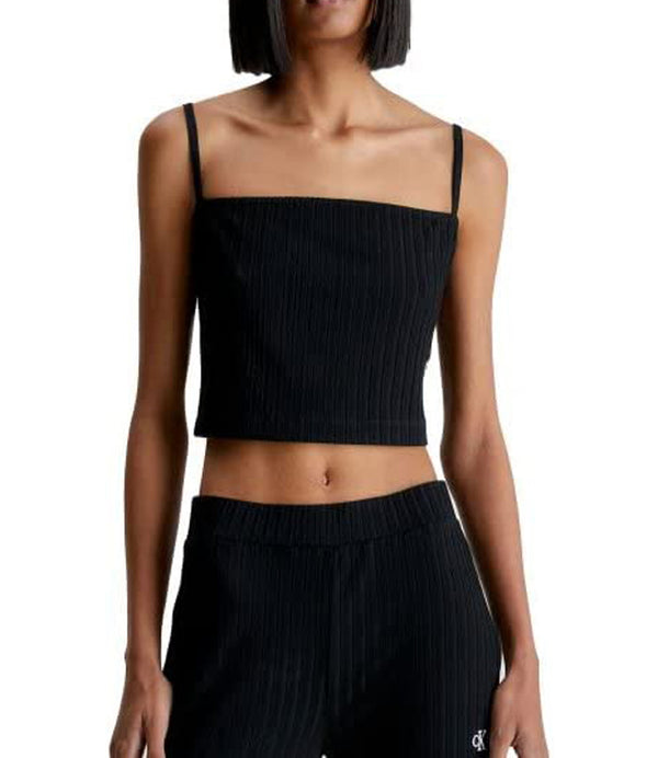 Calvin Klein Jeans Canotta Donna Mod. J20J221009 BEH BLACK