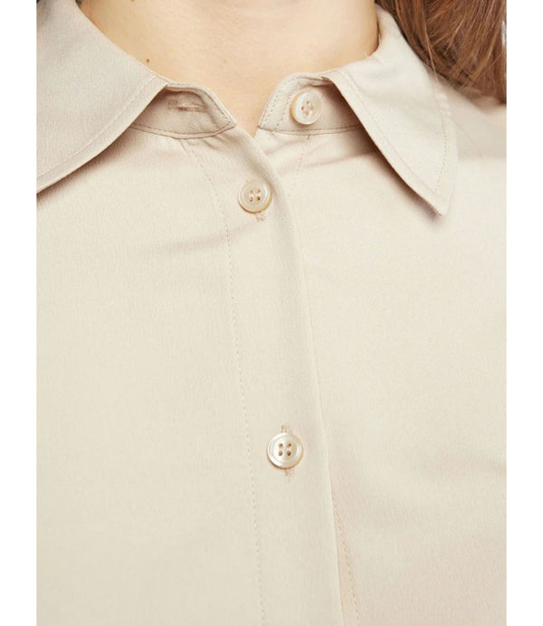 Calvin Klein Camicia m/l Donna Mod. K20K203498 PEX Perla