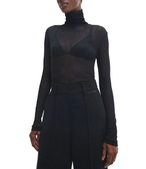 Calvin Klein Top Donna Mod. K20K205047 BEH BLACK