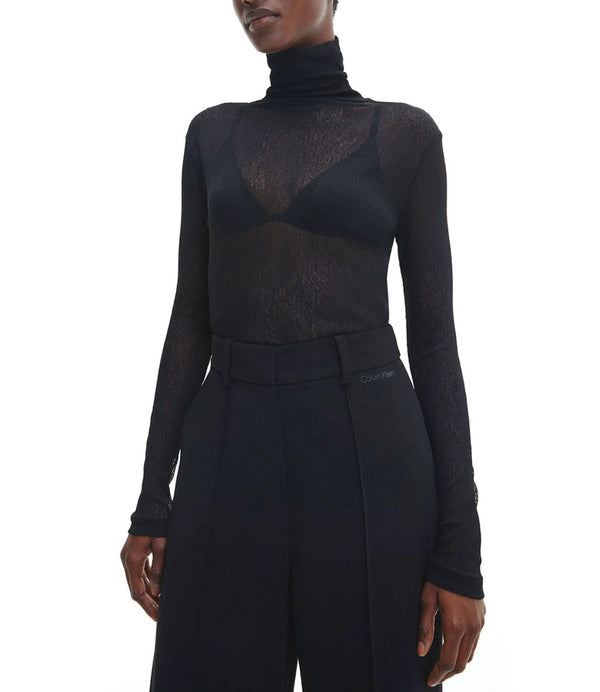 Calvin Klein Top Donna Mod. K20K205047 BEH BLACK