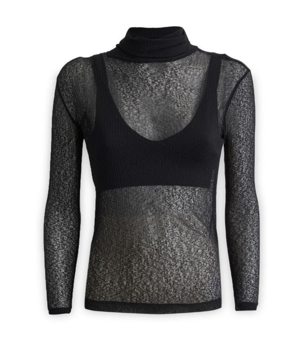 Calvin Klein Top Donna Mod. K20K205047 BEH BLACK