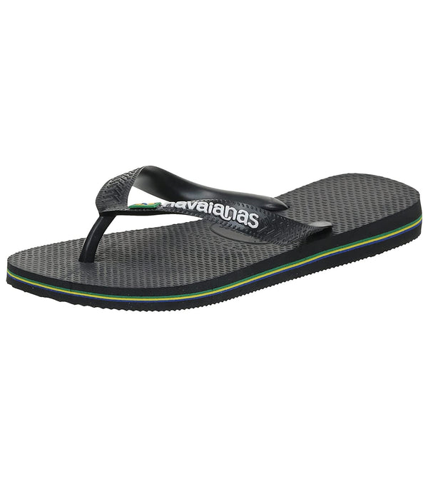 Havaianas Infradito UNISEX Mod. BRASIL.LOGO 4110850 1069 BLACK