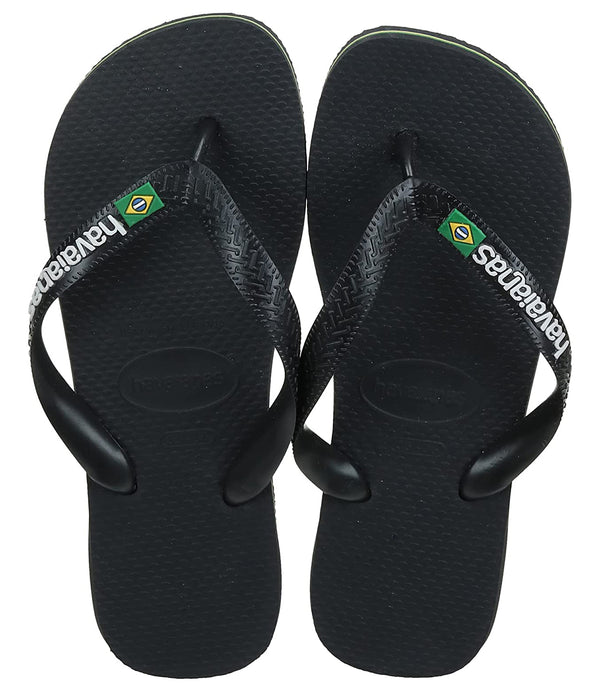 Havaianas Infradito UNISEX Mod. BRASIL.LOGO 4110850 1069 BLACK