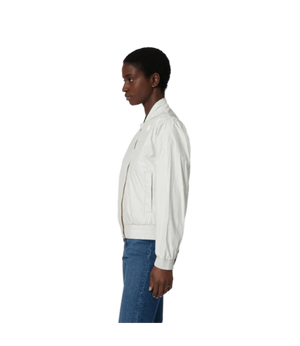 K-Way Giubbotto corto Donna Mod. K5114QW AMAURETTE IRIDESCENT METAL 001 WHITE