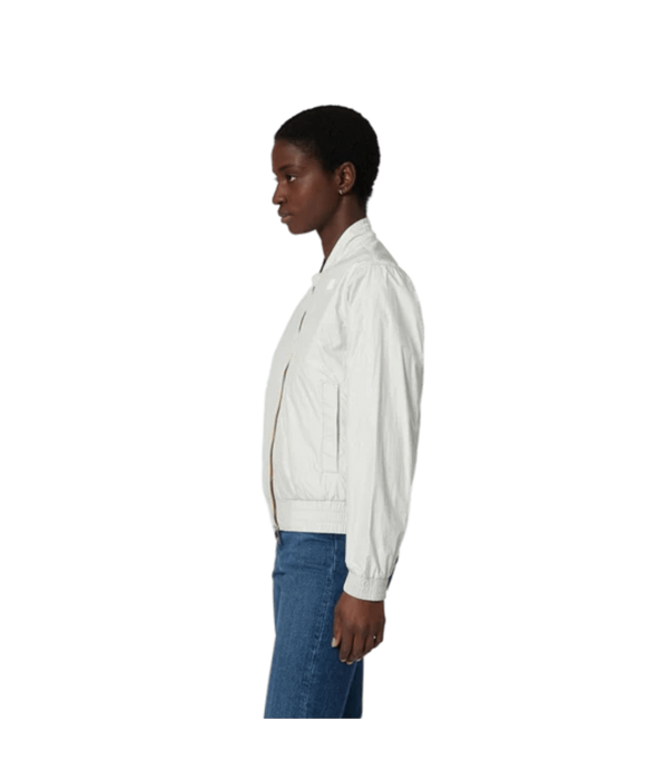 K-Way Giubbotto corto Donna Mod. K5114QW AMAURETTE IRIDESCENT METAL 001 WHITE