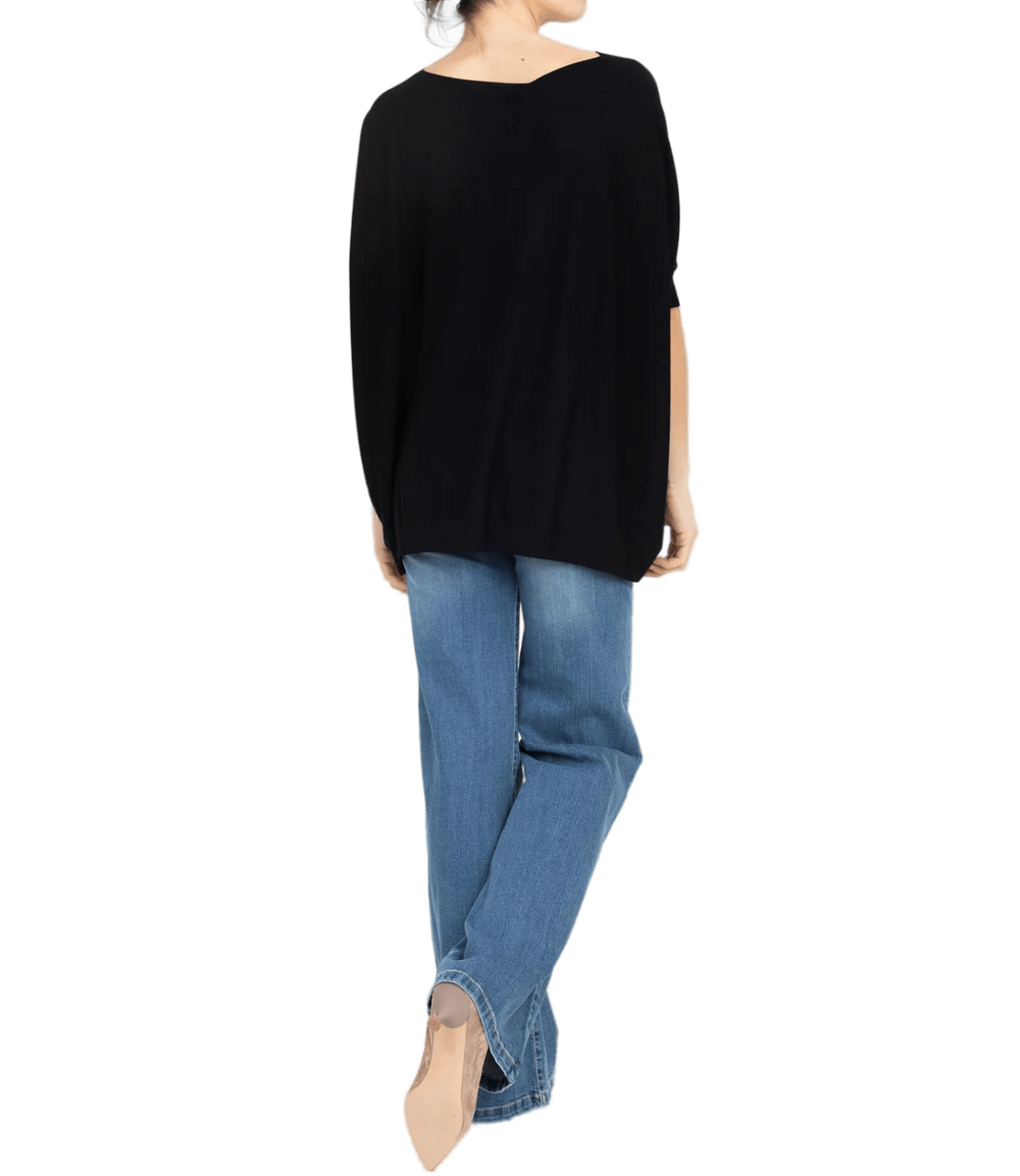 KONTATTO Maglia Donna Mod. 3M9002 BLACK BLACK