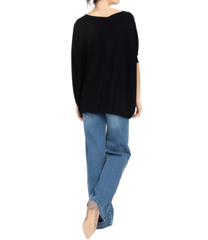 KONTATTO Maglia Donna Mod. 3M9002 BLACK BLACK