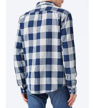 Lee Camicia m/l Uomo Mod. RIVETED SHIRT 112145369 INDAGO INDAGO