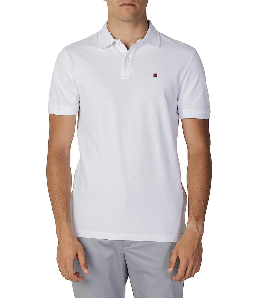 LION OF PORCHES Polo M/C Uomo Mod. LP002966 001 White