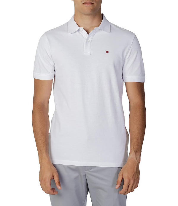 LION OF PORCHES Polo M/C Uomo Mod. LP002966 001 White