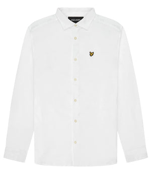 Lyle & Scott Camicia m/l Uomo Mod. LW1115 POPELIN 626 WHITE