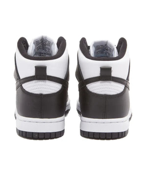 Nike Sneakers UNISEX Mod. DUNK HIGH WHITE BLACK DD1399 105 Bianco/nero