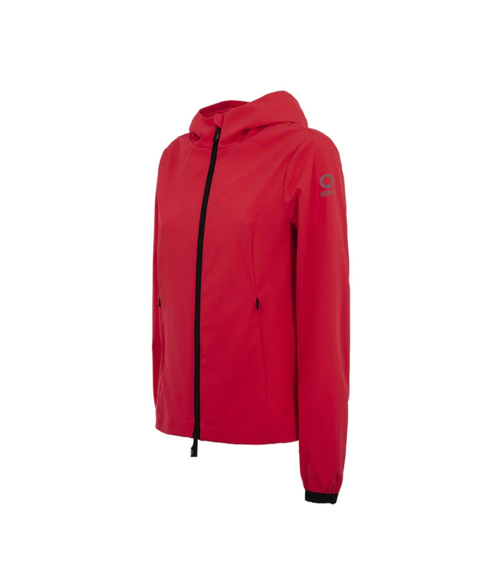 SunS Giubbotto corto Donna Mod. GBS01033D ARENA NEP RED FLOU RED
