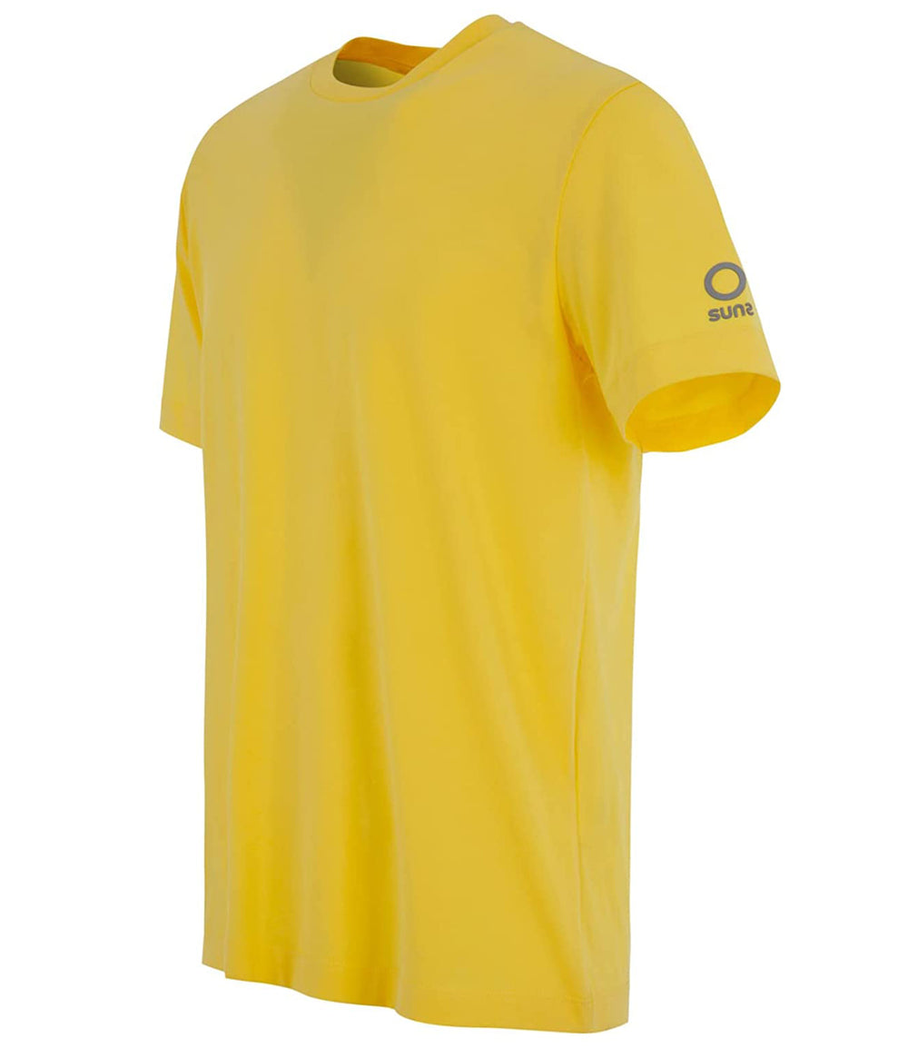 SunS T-shirt Uomo Mod. TSS01048U PAOLO BASIC YELLOW FLOU