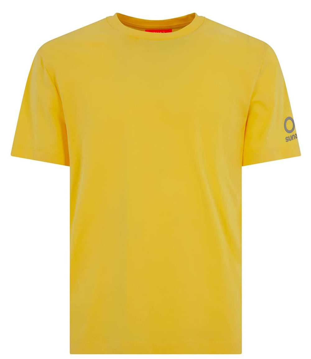 SunS T-shirt Uomo Mod. TSS01048U PAOLO BASIC YELLOW FLOU