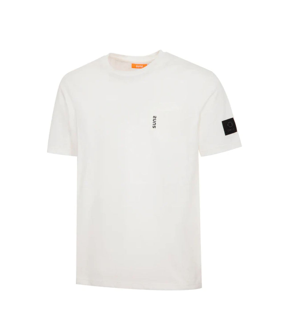 SunS T-shirt Uomo Mod. TSS01057U PAOLO TECK WHITE WHITE