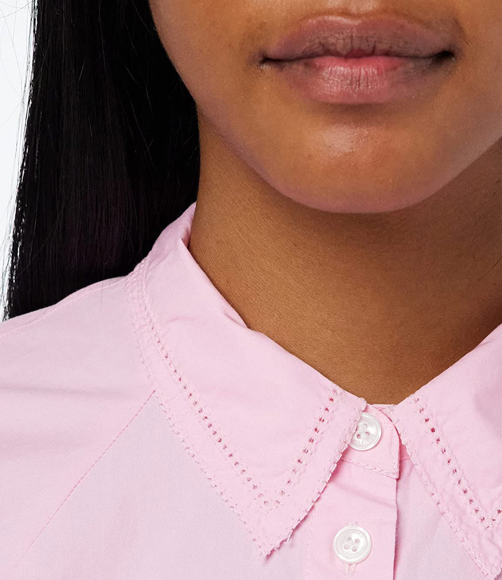 Tommy Hilfiger Camicia m/l Donna Mod. WW0WW37127 TOL Rosa