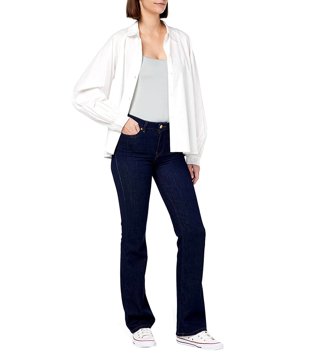 Tommy Hilfiger Camicia m/l Donna Mod. WW0WW37127 YCF WHITE