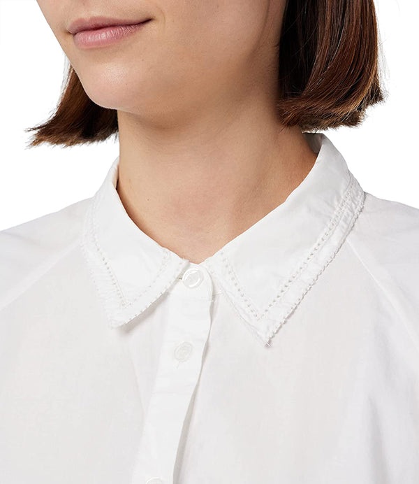Tommy Hilfiger Camicia m/l Donna Mod. WW0WW37127 YCF WHITE