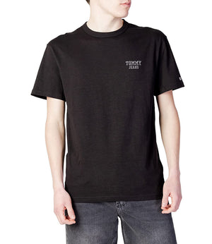 Tommy Jeans T-shirt Uomo Mod. DM0DM16310 BDS BLACK