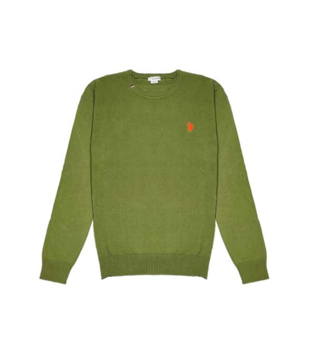 U.S. Polo Asssn. Maglione G Uomo Mod. 64878 53241 241 Militare
