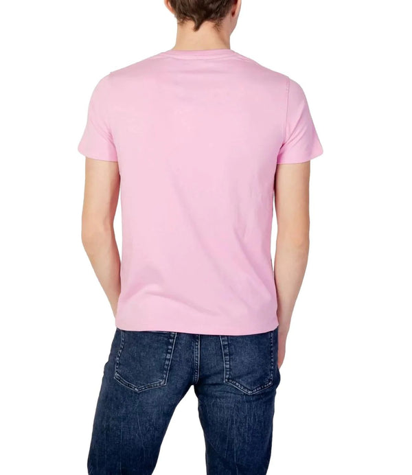 U.S. Polo Asssn. T-shirt Uomo Mod. 65060 49351 305 Rosa