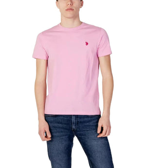 U.S. Polo Asssn. T-shirt Uomo Mod. 65060 49351 305 Rosa