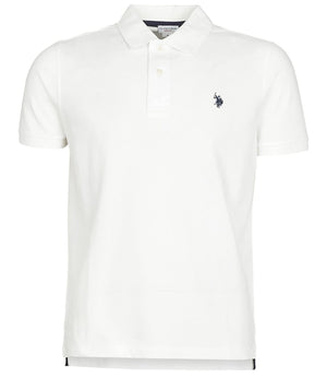 U.S. Polo Asssn. Polo M/C Uomo Mod. 65079 41029 100 WHITE