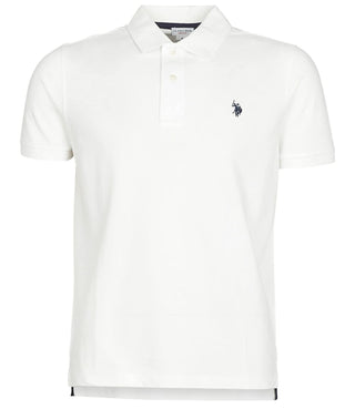 U.S. Polo Asssn. Polo M/C Uomo Mod. 65079 41029 100 WHITE