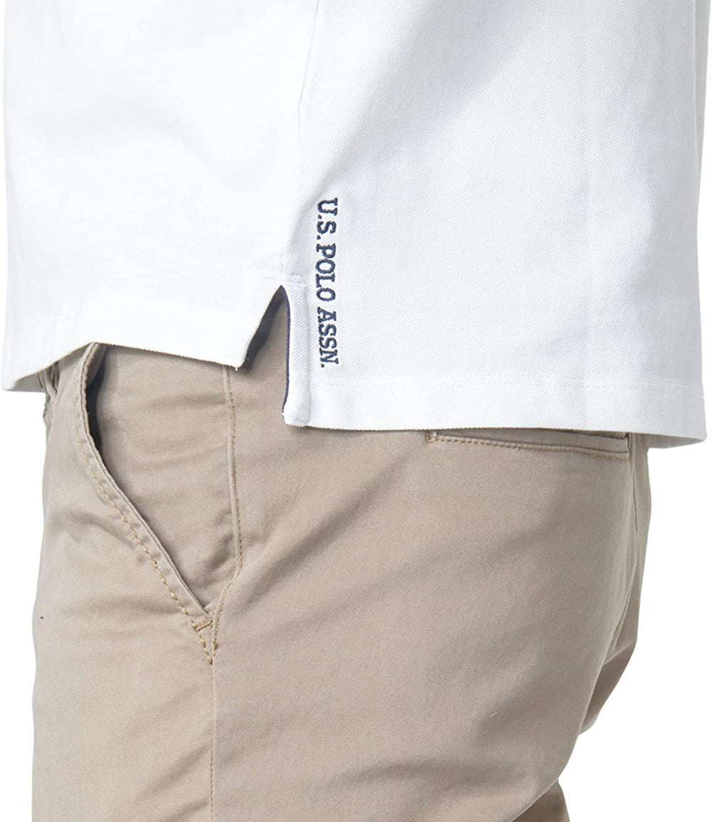 U.S. Polo Asssn. Polo M/C Uomo Mod. 65079 41029 100 WHITE