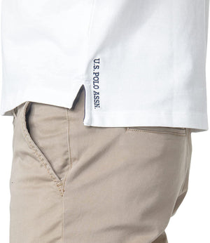 U.S. Polo Asssn. Polo M/C Uomo Mod. 65079 41029 100 WHITE