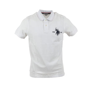 U.S. Polo Asssn. Polo M/C Uomo Mod. 65084 41029 100 WHITE