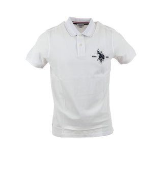 U.S. Polo Asssn. Polo M/C Uomo Mod. 65084 41029 100 WHITE