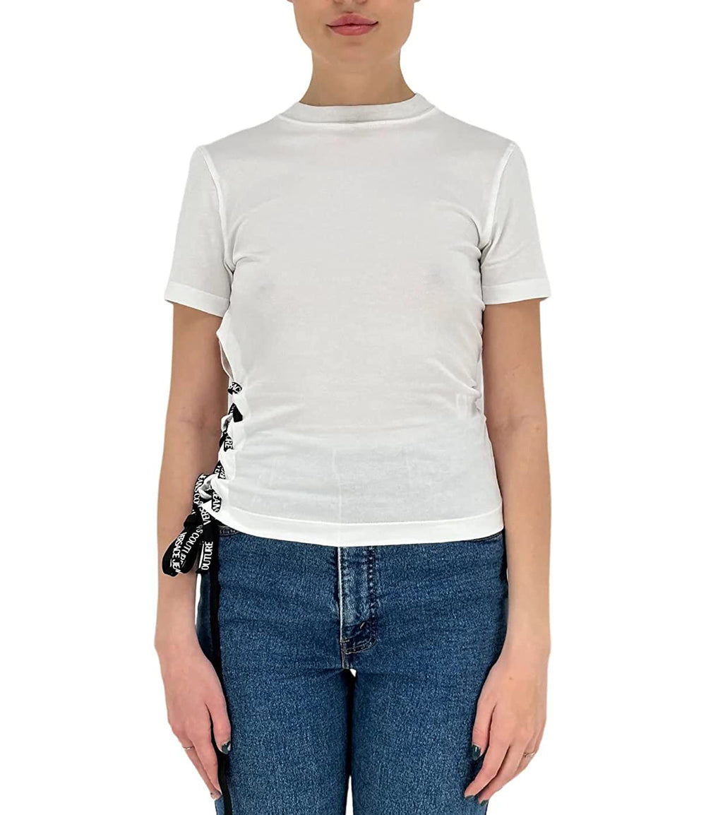 Versace T-shirt Donna Mod. 74HAH615 003 WHITE