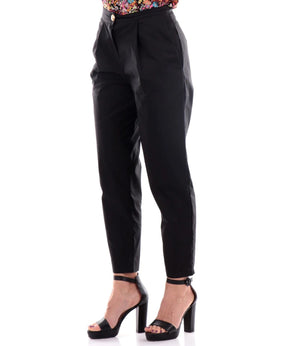 YES ZEE Pantalone Donna Mod. P389 HP00 801 BLACK