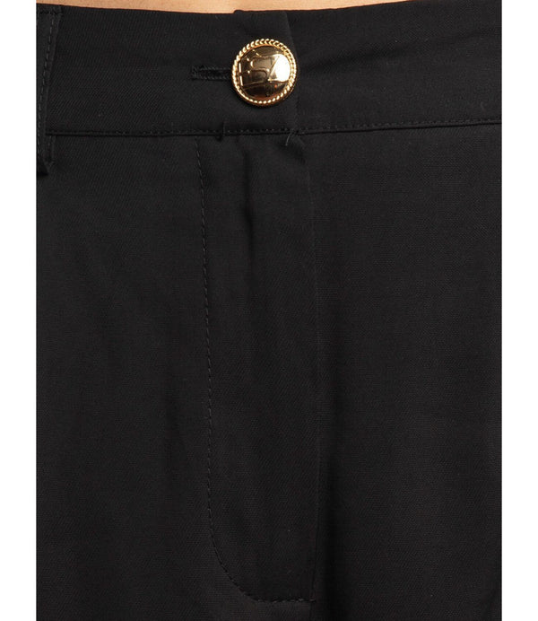 YES ZEE Pantalone Donna Mod. P399 HS00 801 BLACK