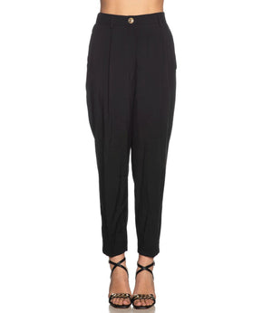 YES ZEE Pantalone Donna Mod. P399 HS00 801 BLACK