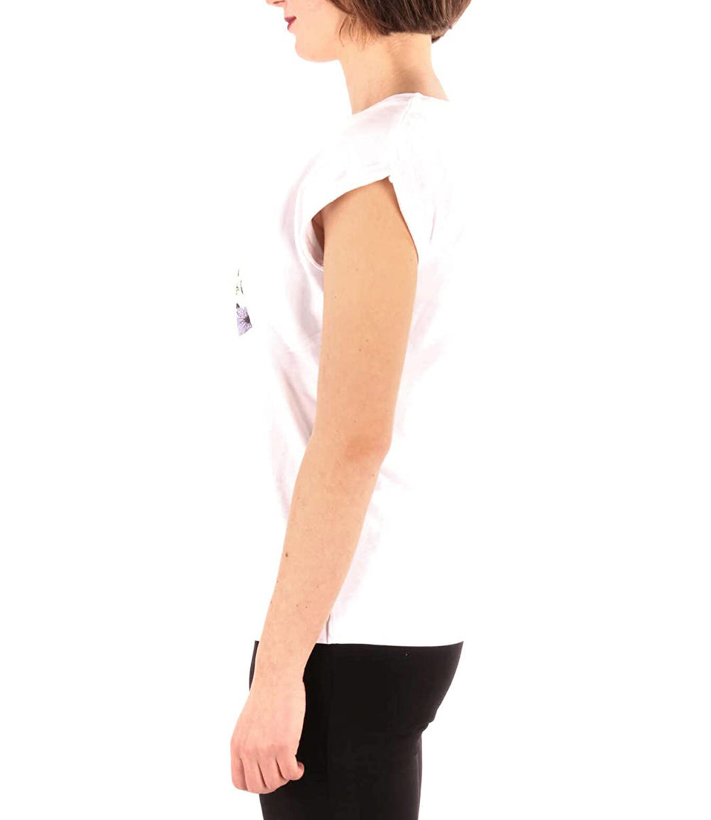 YES ZEE T-shirt Donna Mod. T215 S100 101 Bianco